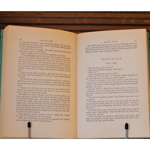 Little Men by Louisa May Alcott, The Children's Press, 1958 First Edition - Picture 4 of 7